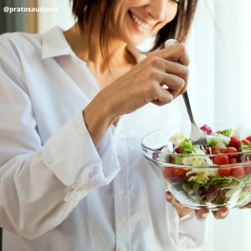 Foto Alimentação Consciente - Prato Saudável
